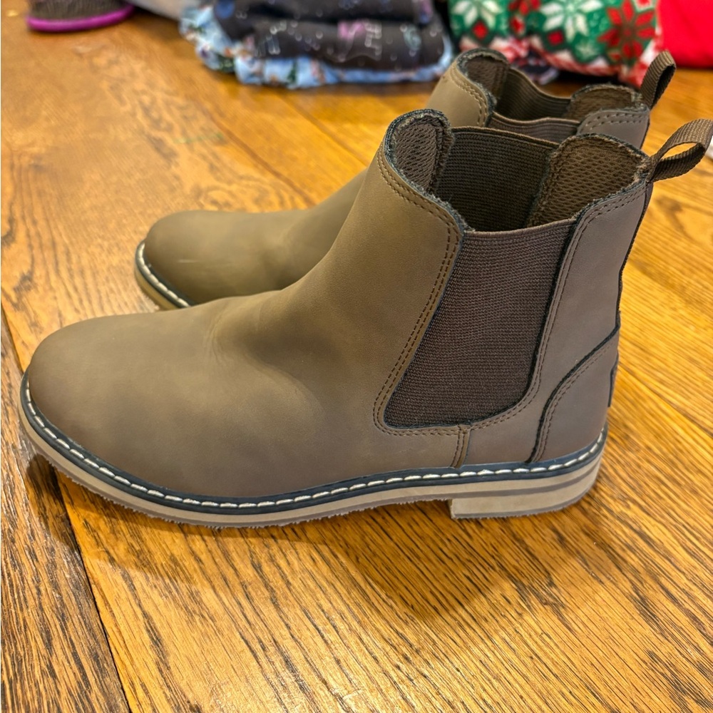Kids Brown Chelsea Boots